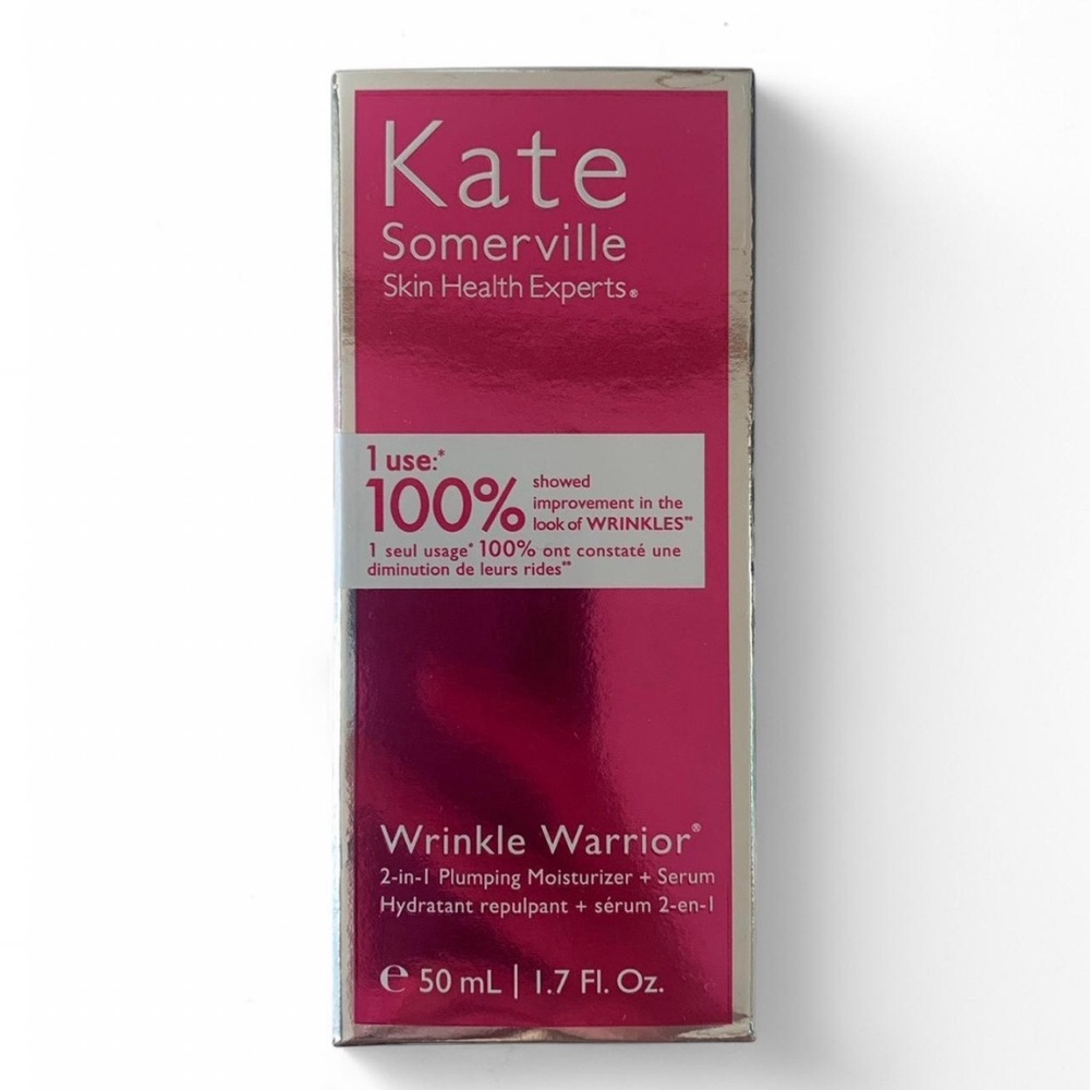 Kate Somerville Wrinkle Warrior™ 2-in-1 Plumping Moisturizer + Serum — NIB